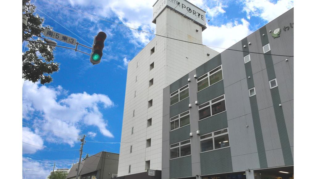 Hotel Porte Sapporo Bagian luar foto